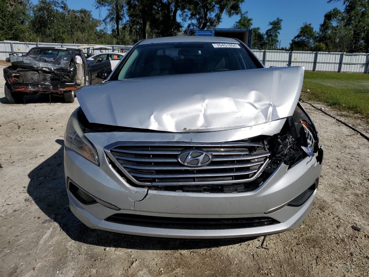 2016 Hyundai Sonata VIN 5NPE24AF3GH382645 Copart auction photo, all over damage thumbnail 5