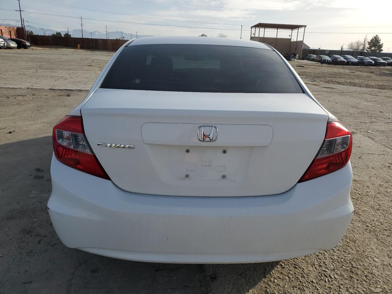 2012 Honda Civic VIN JHMFB2F57CS006291 Copart auction photo, front end damage thumbnail 6