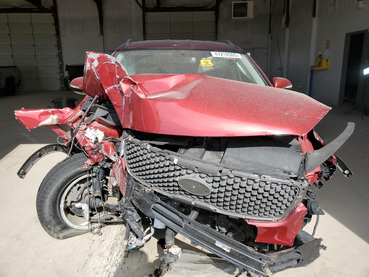 2017 KIA Sorento VIN 5XYPGDA35HG322875 Copart auction photo, front end / side damage thumbnail 5