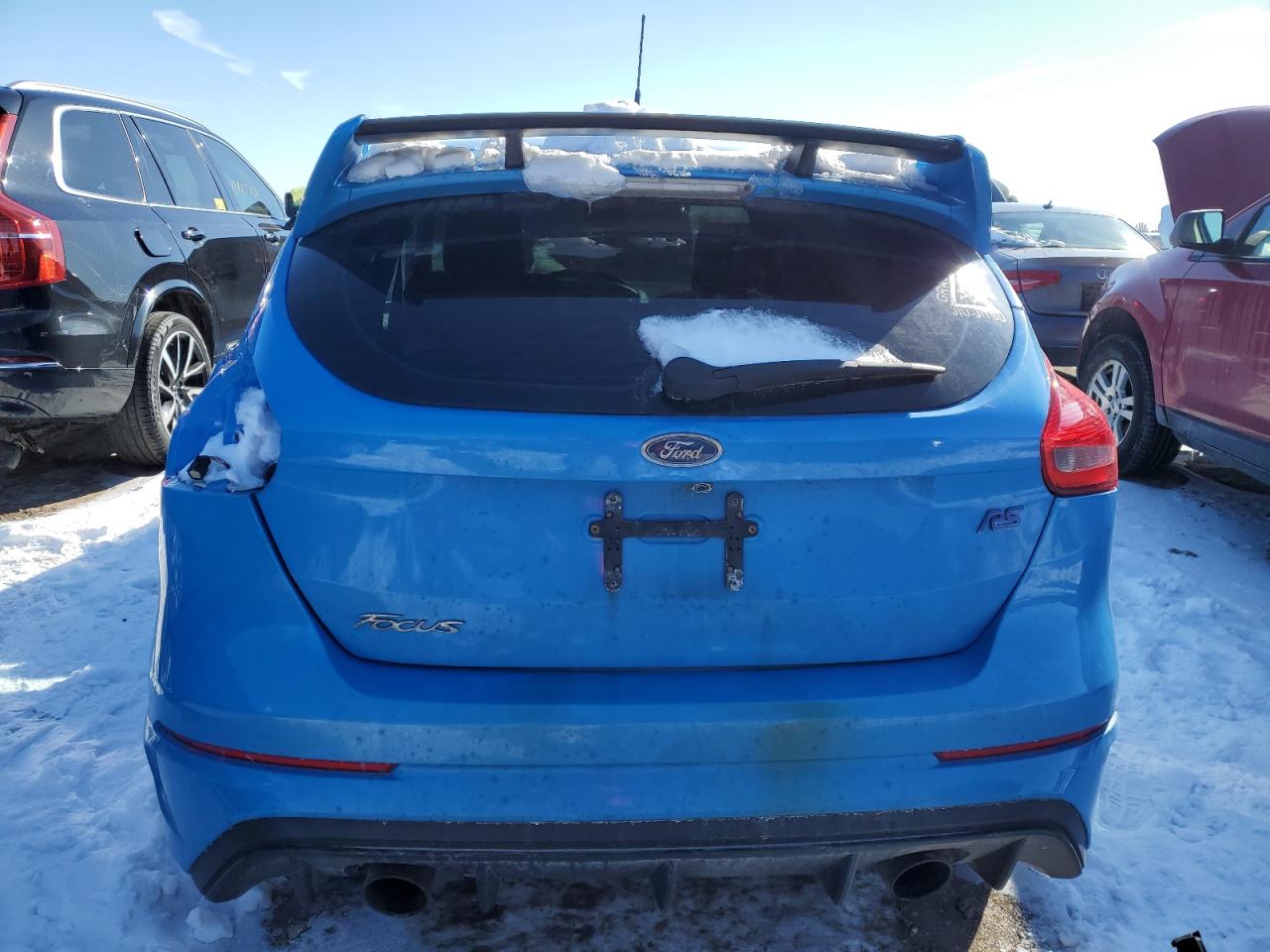 2017 Ford Focus VIN WF0DP3TH0H4123959 Copart auction photo, front end / side damage thumbnail 6