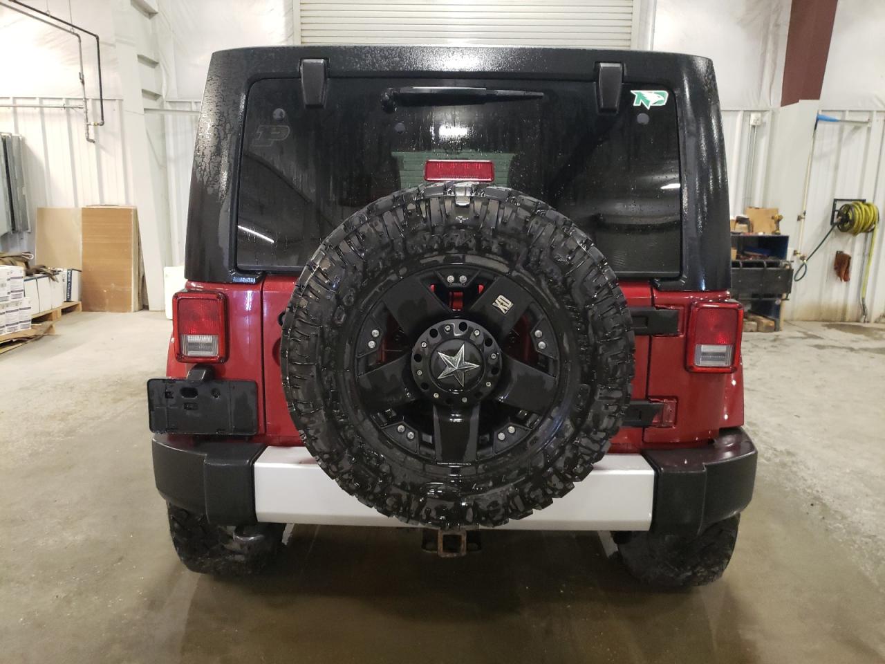 2012 Jeep Wrangler VIN 1C4BJWEG8CL228281 Copart auction photo, mechanical / minor dent/scratches damage thumbnail 6