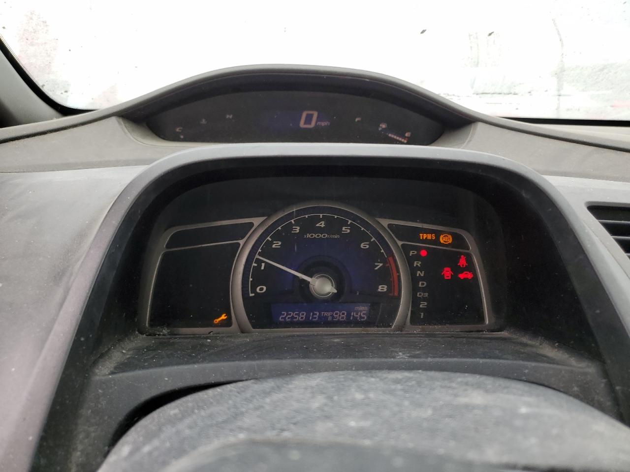 2008 Honda Civic VIN 1HGFA16548L069124 Copart auction photo, front end / rear end damage thumbnail 9