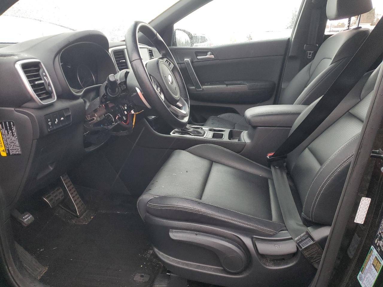 2020 KIA Sportage VIN KNDP6CAC6L7823051 Copart auction photo, vandalism / side damage thumbnail 7