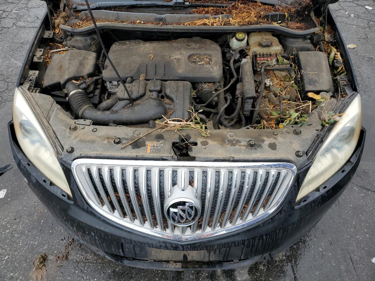2013 Buick Verano VIN 1G4PP5SK7D4224382 Copart auction photo, front end / rear end damage thumbnail 11