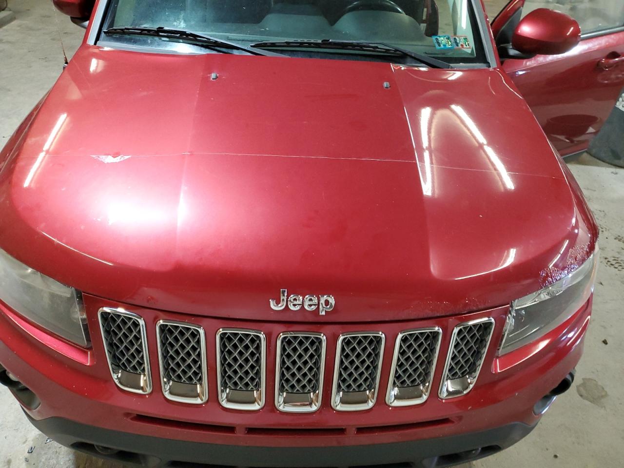 2014 Jeep Compass VIN 1C4NJDEB2ED885841 Copart auction photo, vandalism / side damage thumbnail 12