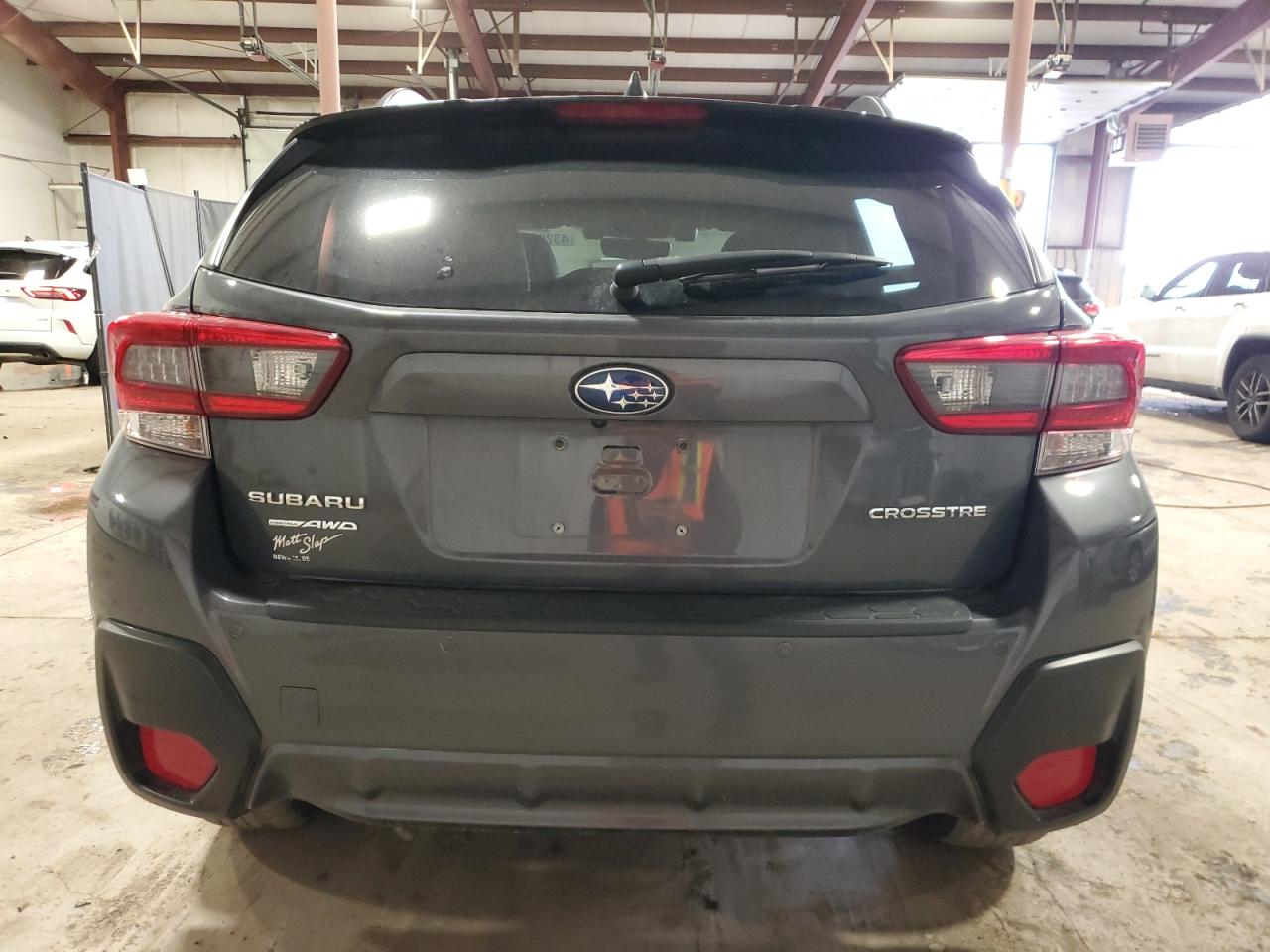2021 Subaru XV VIN JF2GTHMC0M8236620 Copart auction photo, top/roof damage thumbnail 6
