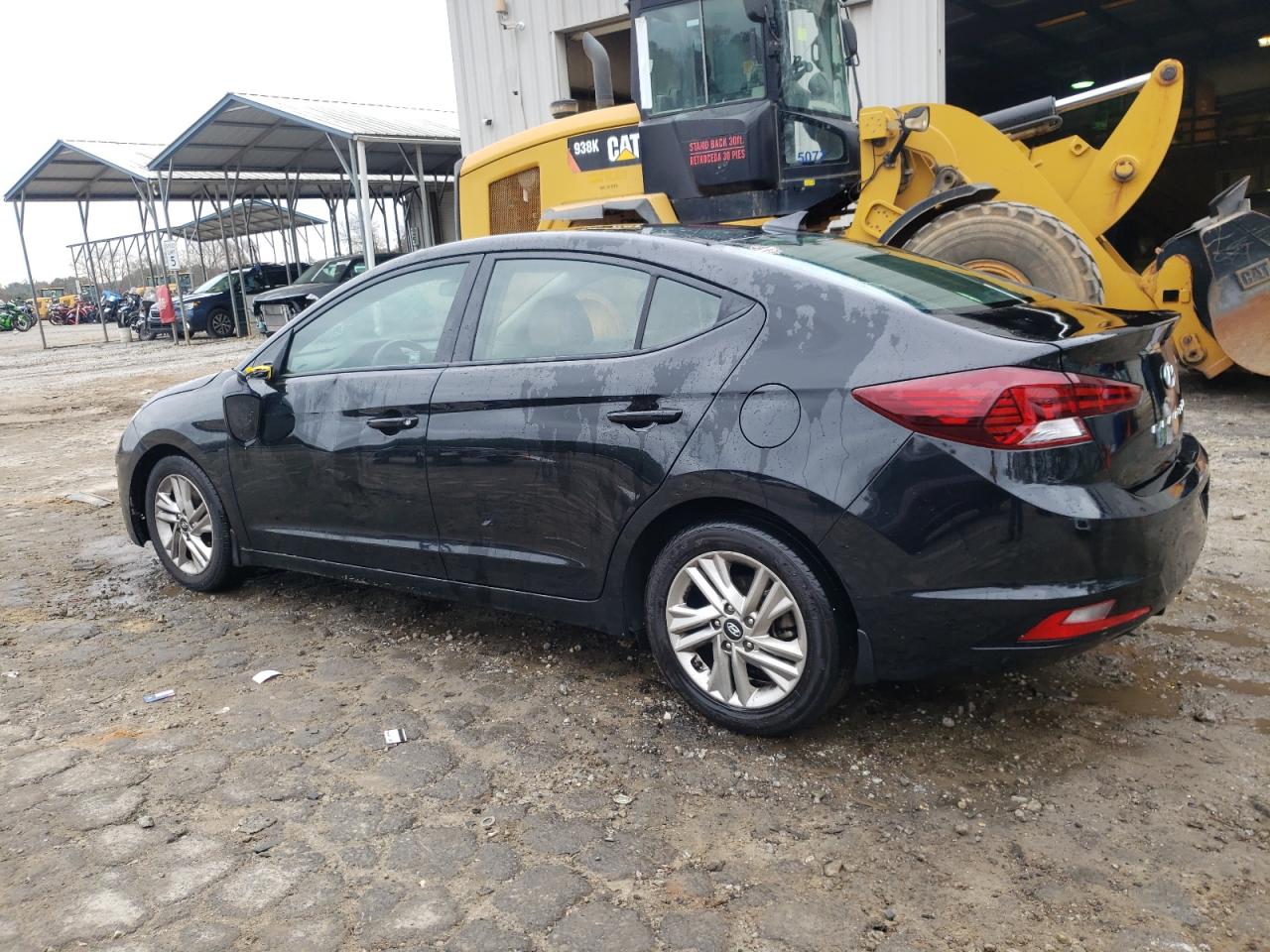 2020 Hyundai Elantra VIN 5NPD84LF4LH503930 Copart auction photo, front end / side damage thumbnail 2