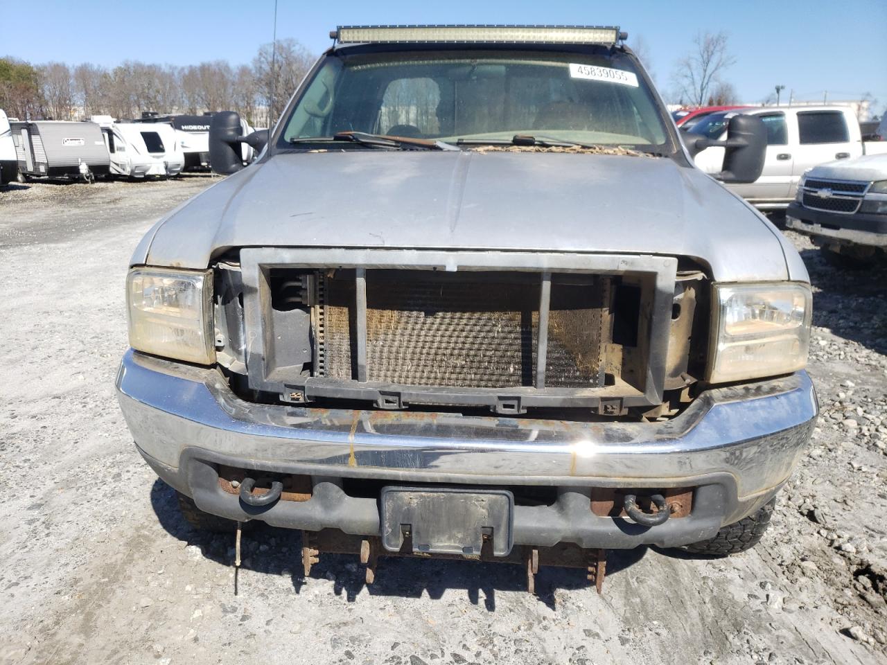 2000 Ford F350 VIN 1FTSW31F2YED14050 Copart auction photo, water/flood damage thumbnail 5