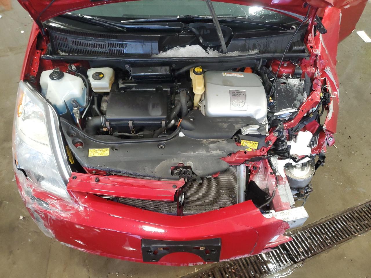 2006 Toyota Prius VIN JTDKB20U367061408 Copart auction photo, front end damage thumbnail 11