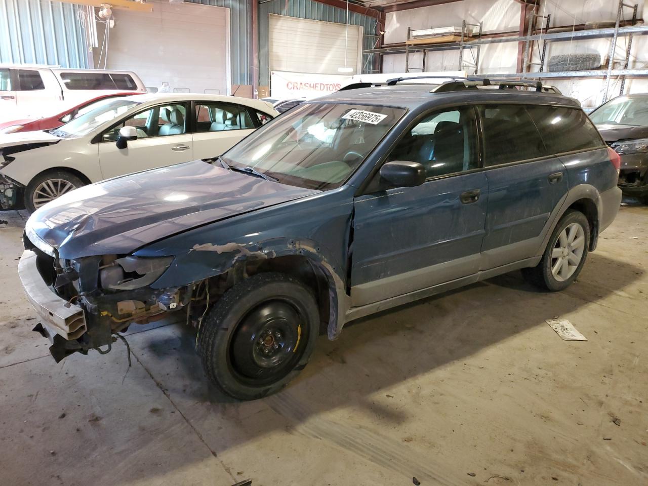 2008 Subaru Outback VIN 4S4BP61C787360431