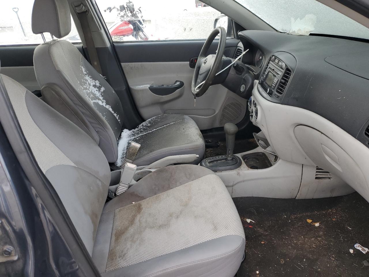 2011 Hyundai Accent VIN KMHCN4AC6BU544492 Copart auction photo, normal wear damage thumbnail 7