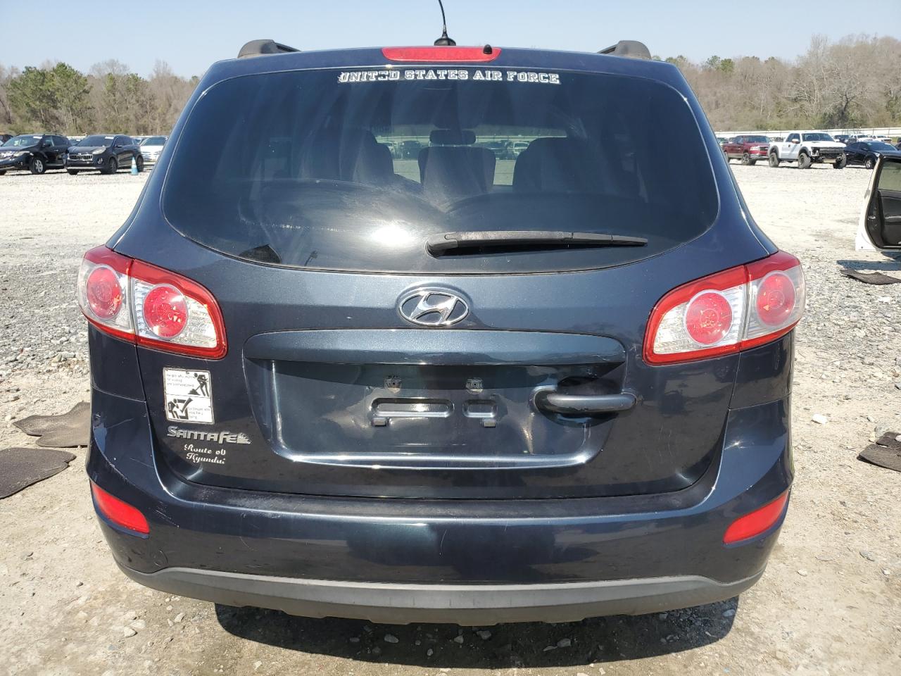 2012 Hyundai Santa Fe VIN 5XYZG3AB9CG105560 Copart auction photo, front end damage thumbnail 6