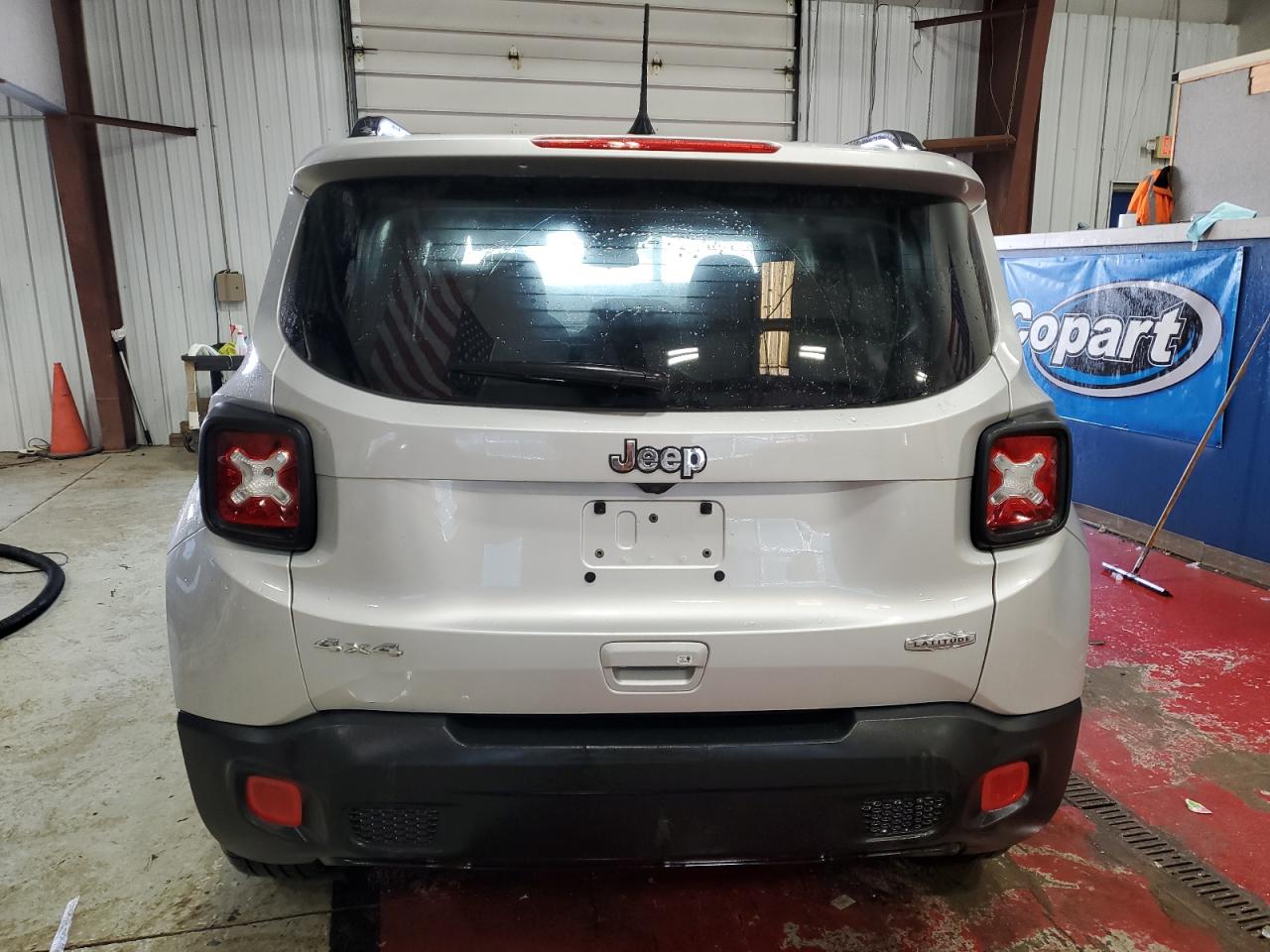 2018 Jeep Renegade VIN ZACCJBBB5JPJ12242 Copart auction photo, front end damage thumbnail 6