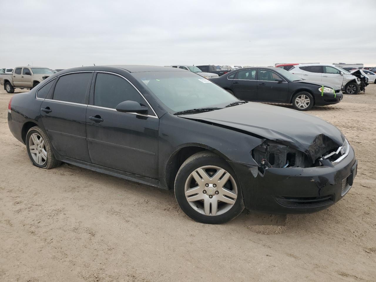 2014 Chevrolet Impala VIN 2G1WB5E36E1126727 Copart auction photo, all over damage thumbnail 4