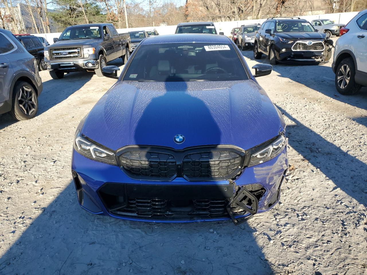 2024 BMW M3 VIN 3MW49FF00R8D93645 Copart auction photo, all over / undercarriage damage thumbnail 5