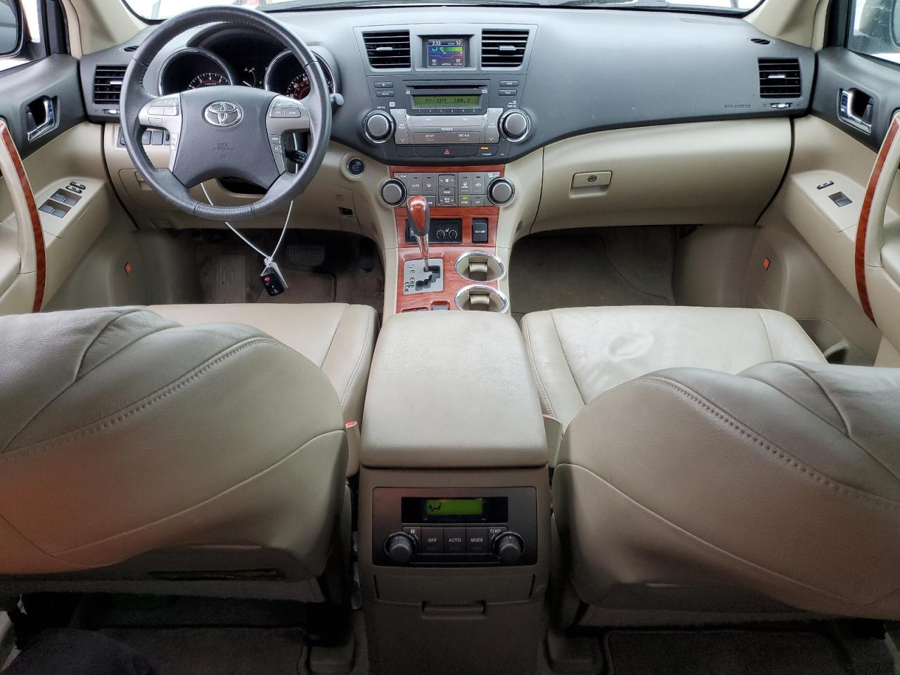 2010 Toyota Highlander VIN JTEDK3EH6A2166018 Copart auction photo, front end damage thumbnail 8