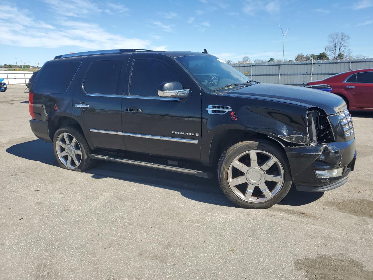 2008 Cadillac Escalade VIN 1GYFK63898R101905 Copart auction photo, front end damage thumbnail 4