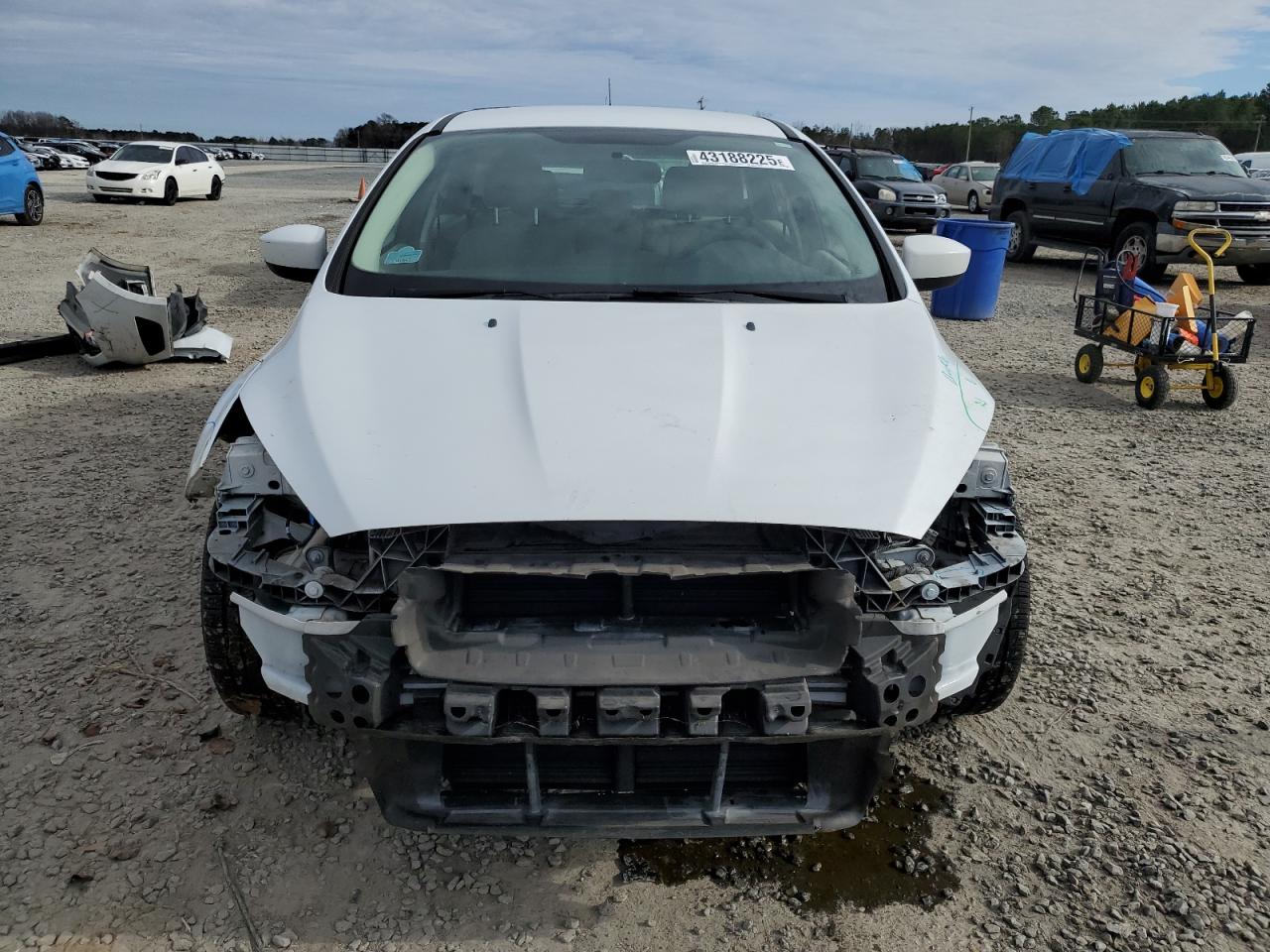 2018 Ford Focus VIN 1FADP3K28JL206590 Copart auction photo, front end damage thumbnail 5