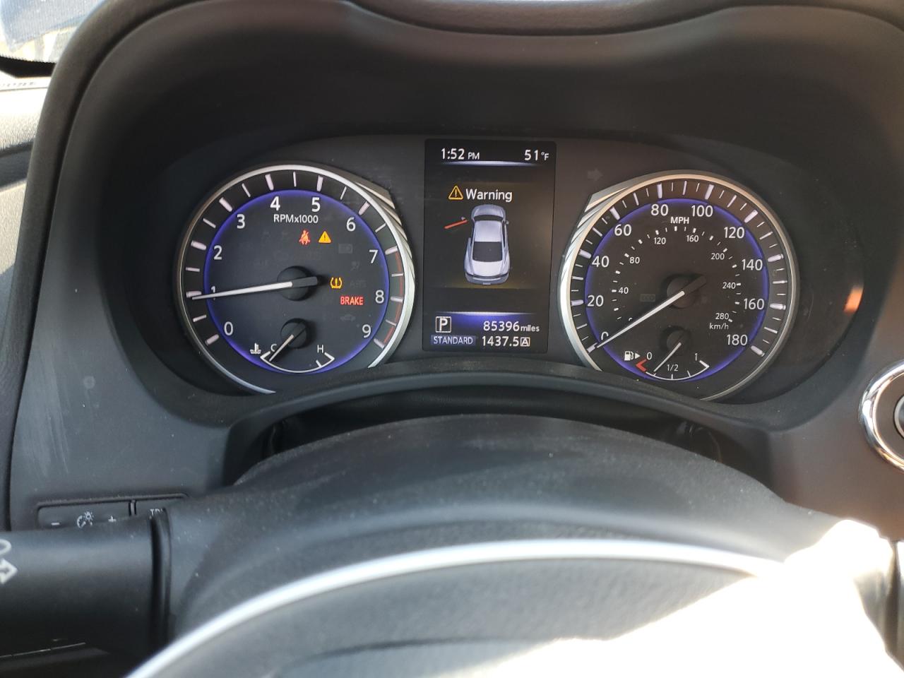 2018 Infiniti Q60 VIN JN1EV7EL8JM391477 Copart auction photo, all over damage thumbnail 9
