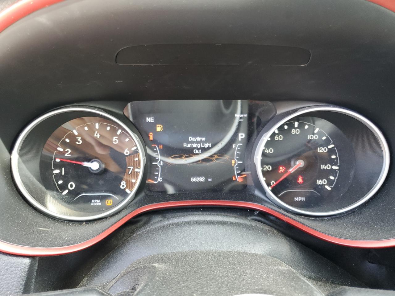 2020 Jeep Compass VIN 3C4NJDDB5LT166835 Copart auction photo, front end damage thumbnail 9
