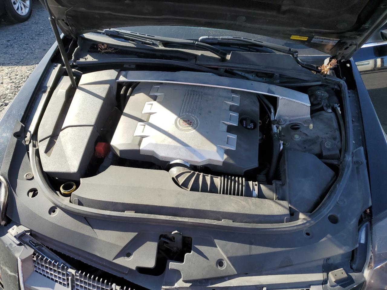 2008 Cadillac CTS VIN 1G6DP57V480119065 Copart auction photo, front end damage thumbnail 11