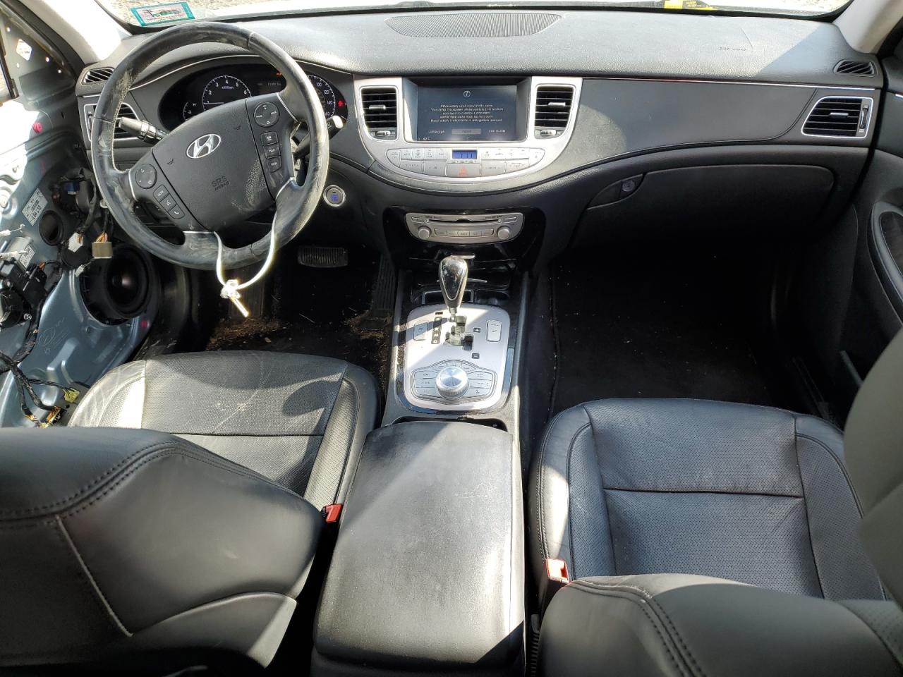 2013 Hyundai Genesis VIN KMHGC4DD7DU256768 Copart auction photo, front end damage thumbnail 8