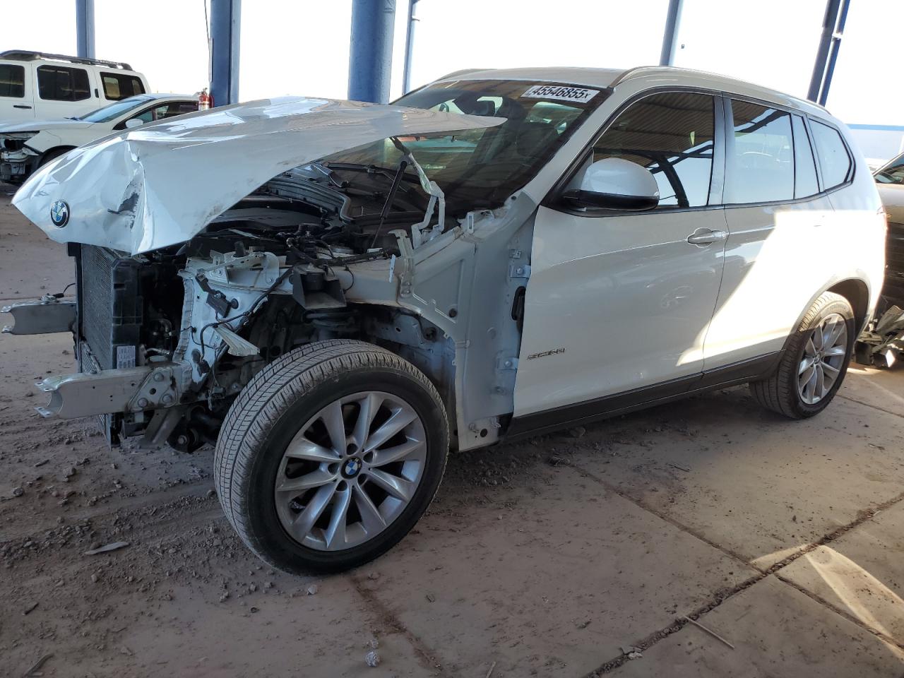 2017 BMW X3 VIN 5UXWZ7C34H0X39011