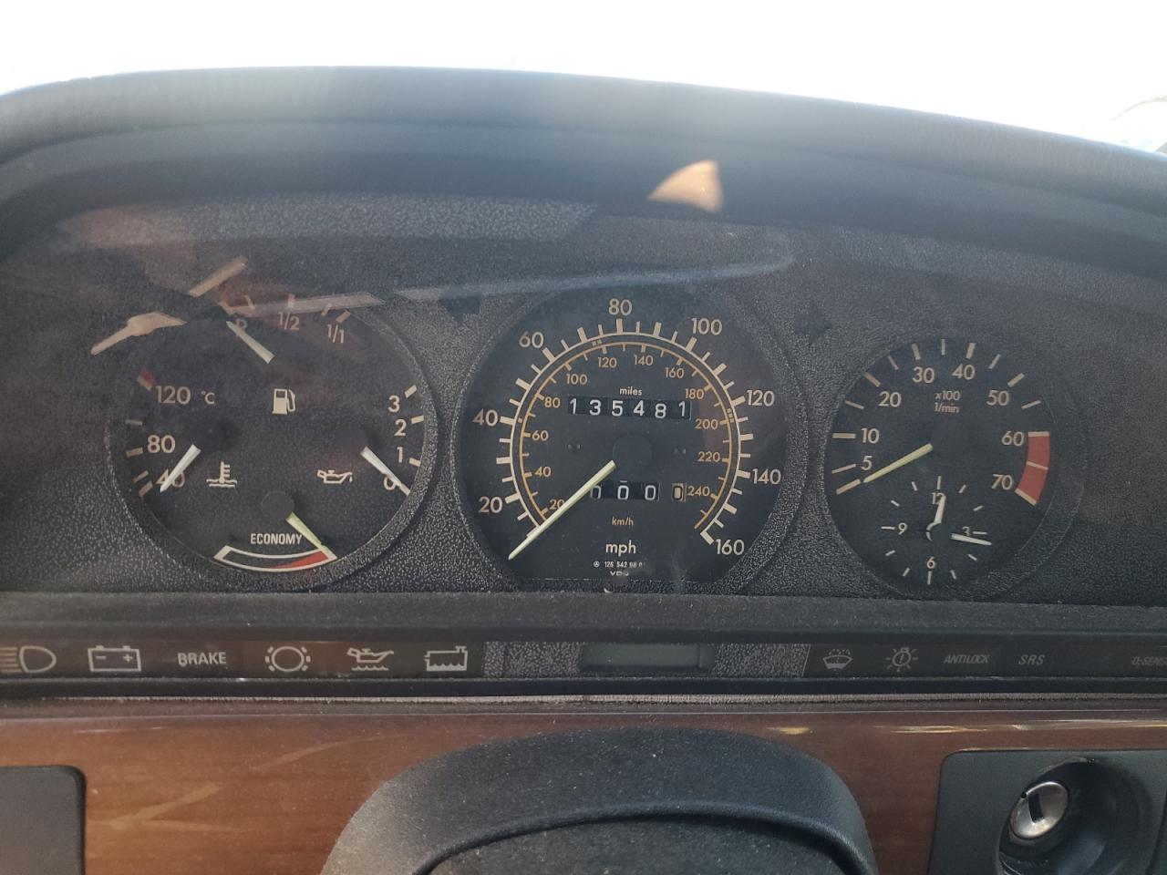 1986 Mercedes-Benz S-klasse VIN WDBCA35D3GA200123 Copart auction photo, vandalism / minor dent/scratches damage thumbnail 9