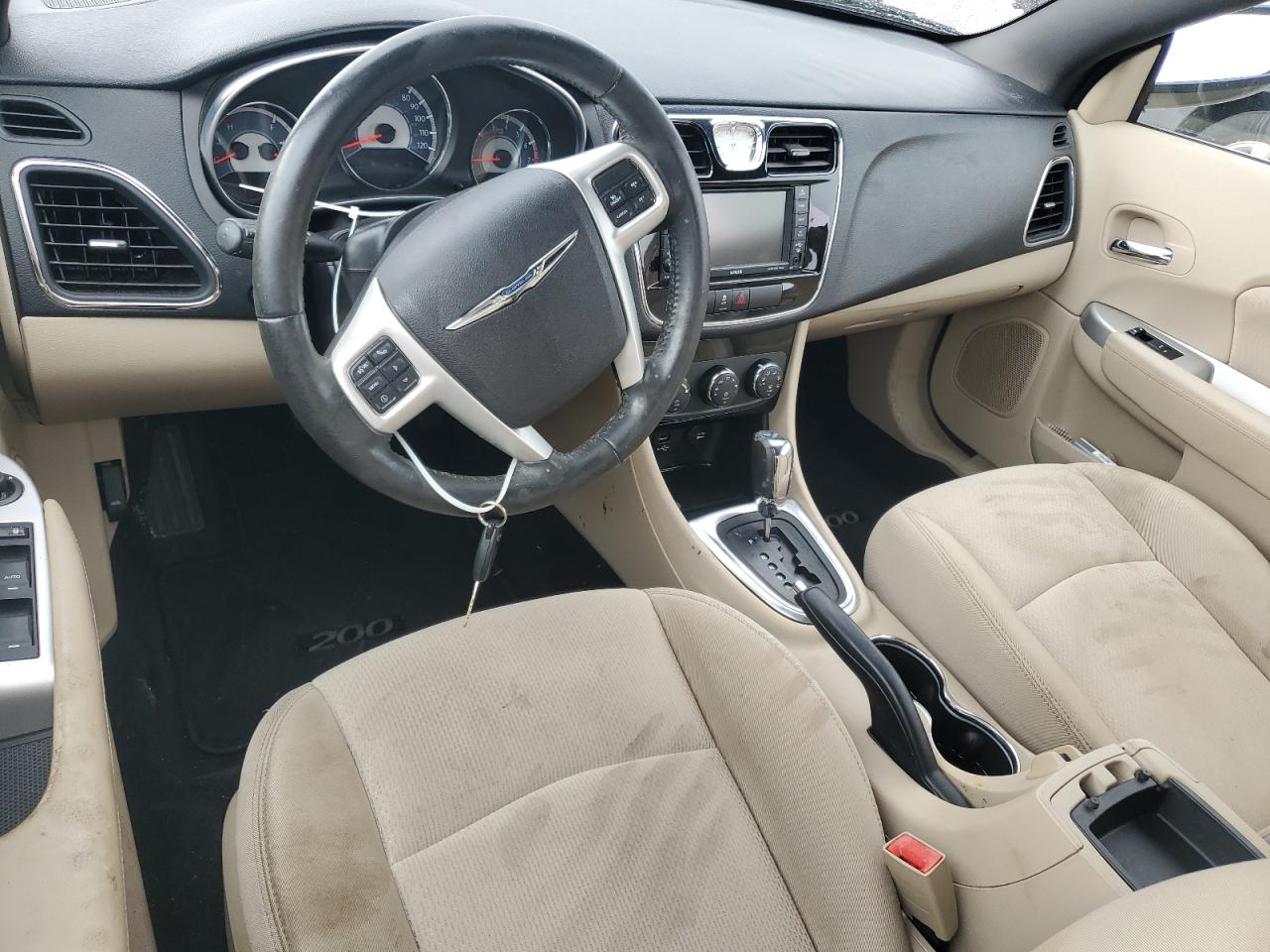 2012 Chrysler 200 VIN 1C3BCBEGXDN508863 Copart auction photo, water/flood damage thumbnail 8