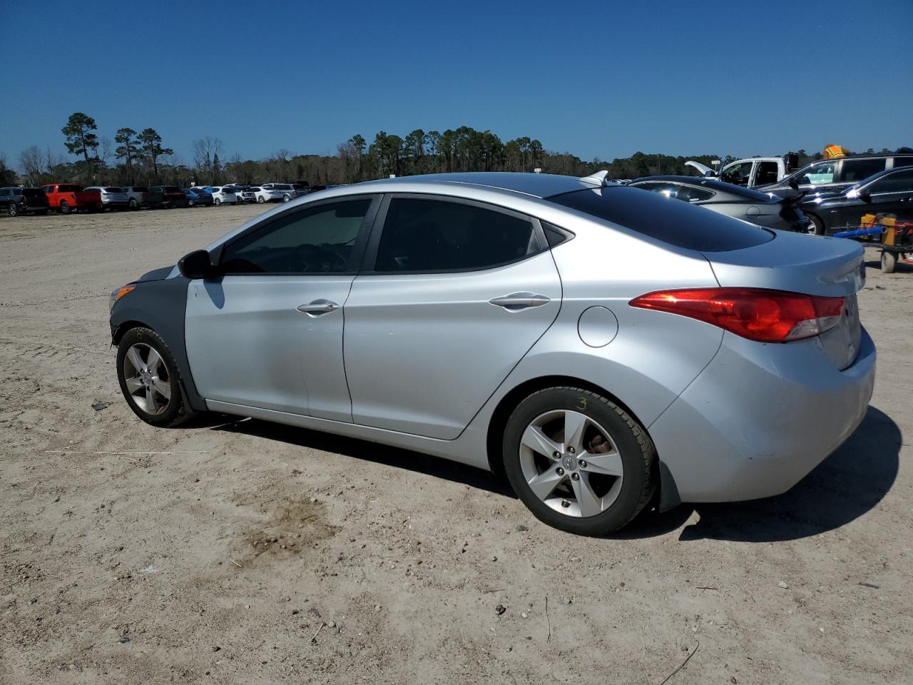 2013 Hyundai Elantra VIN 5NPDH4AE1DH288230 Copart auction photo, front end / minor dent/scratches damage thumbnail 2
