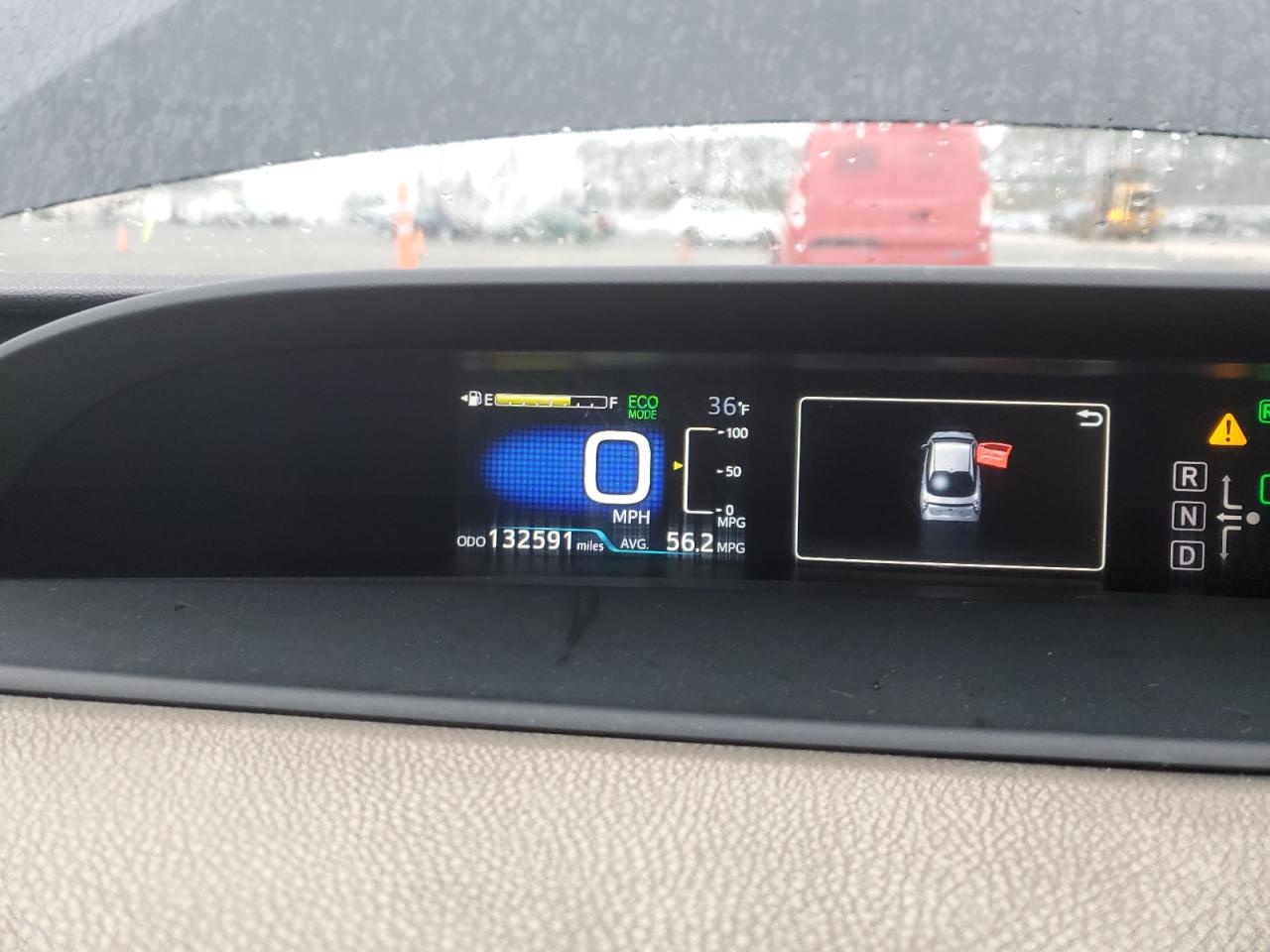 2017 Toyota Prius VIN JTDKARFU9H3045842 Copart auction photo, side damage thumbnail 9
