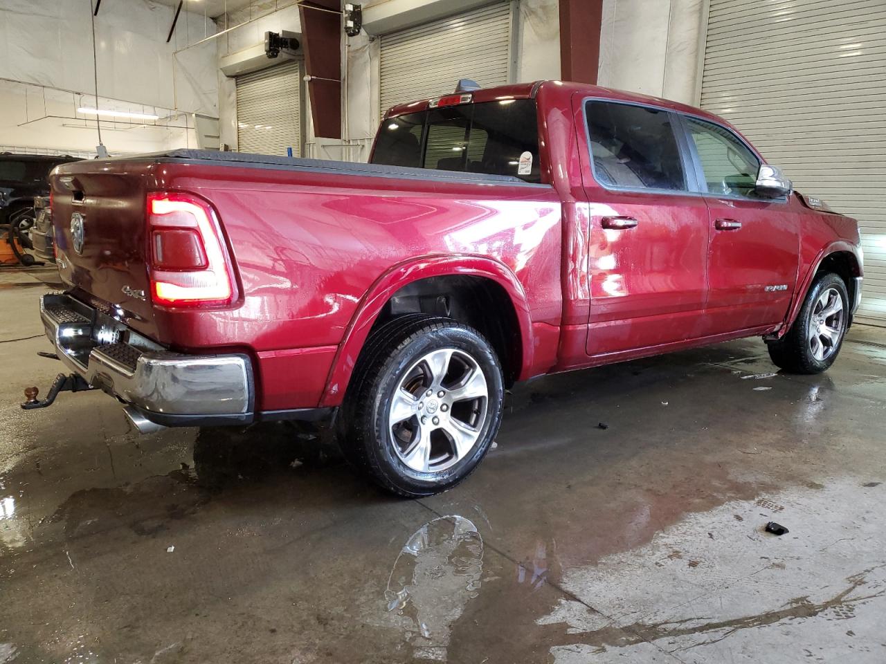 2019 RAM 1500 VIN 1C6SRFJTXKN911816 Copart auction photo, side / front end damage thumbnail 3