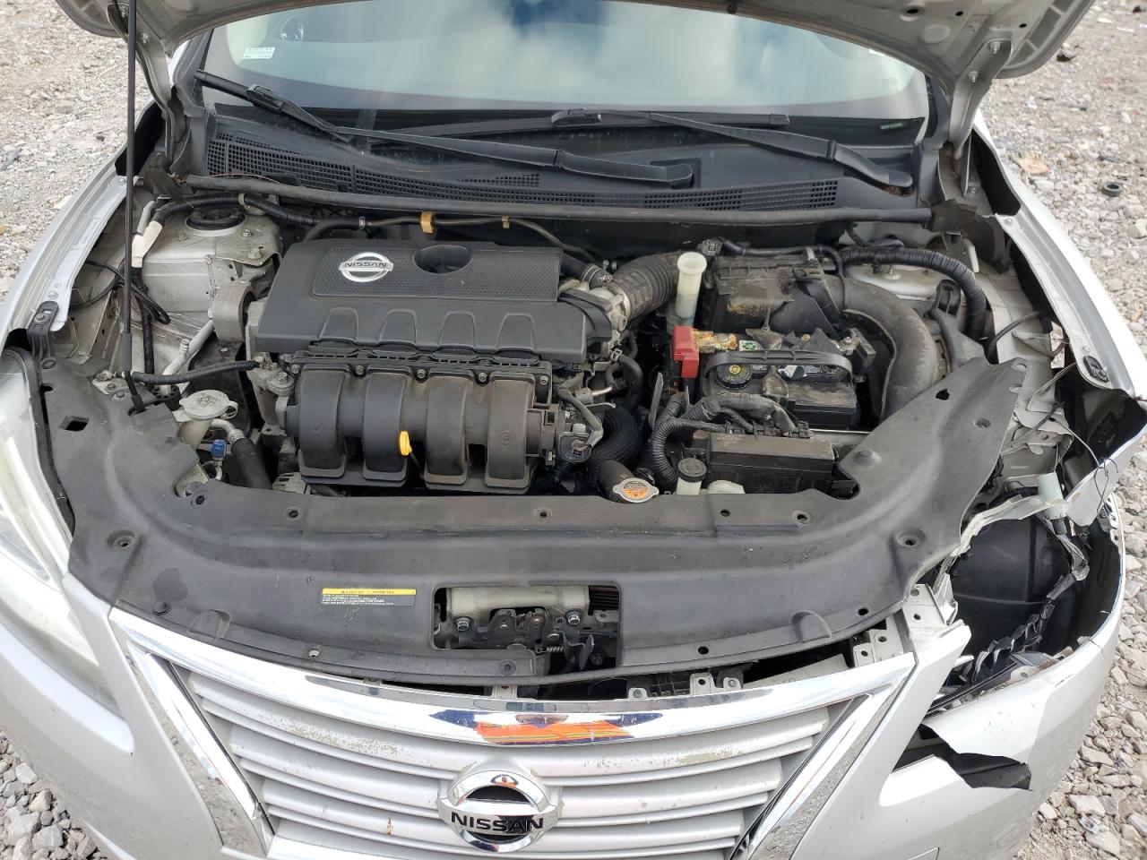 2014 Nissan Sentra VIN 3N1AB7AP1EY304909 Copart auction photo, front end damage thumbnail 13
