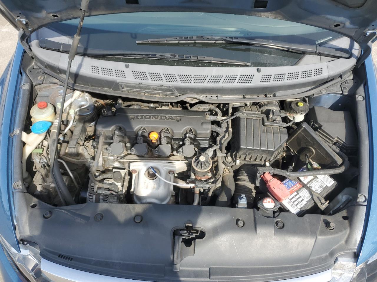 2008 Honda Civic VIN 1HGFA16898L051390 Copart auction photo, front end / rear end damage thumbnail 11