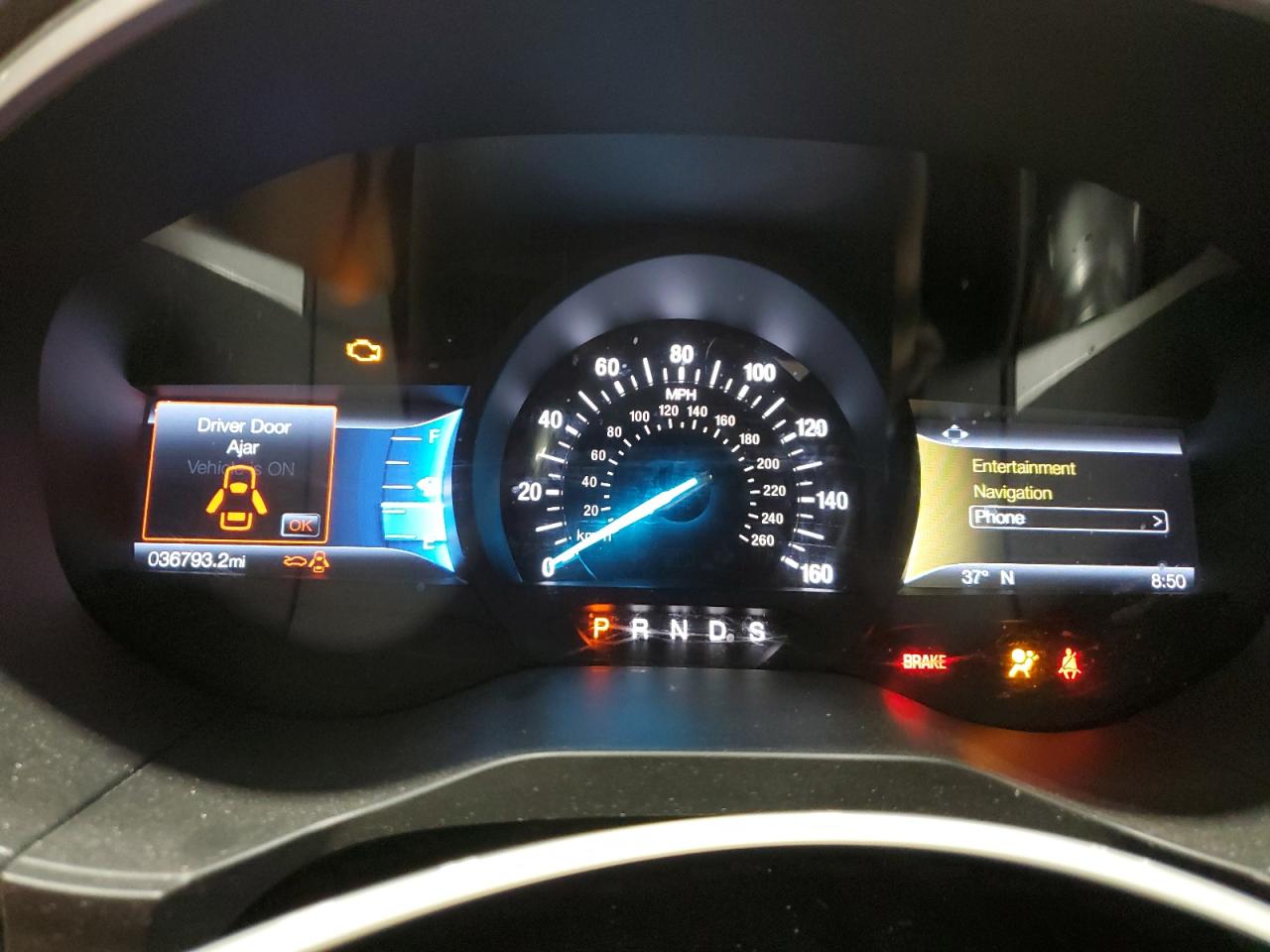 2020 Ford Edge VIN 2FMPK4J91LBB33491 Copart auction photo, front end damage thumbnail 9