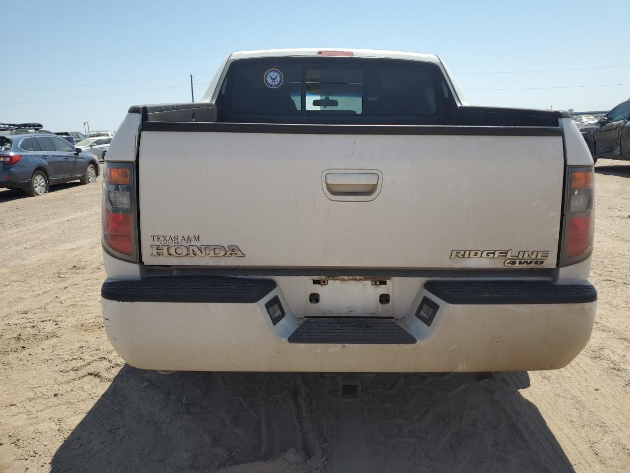 2008 Honda Ridgeline VIN 2HJYK16568H532622 Copart auction photo, side / all over damage thumbnail 6