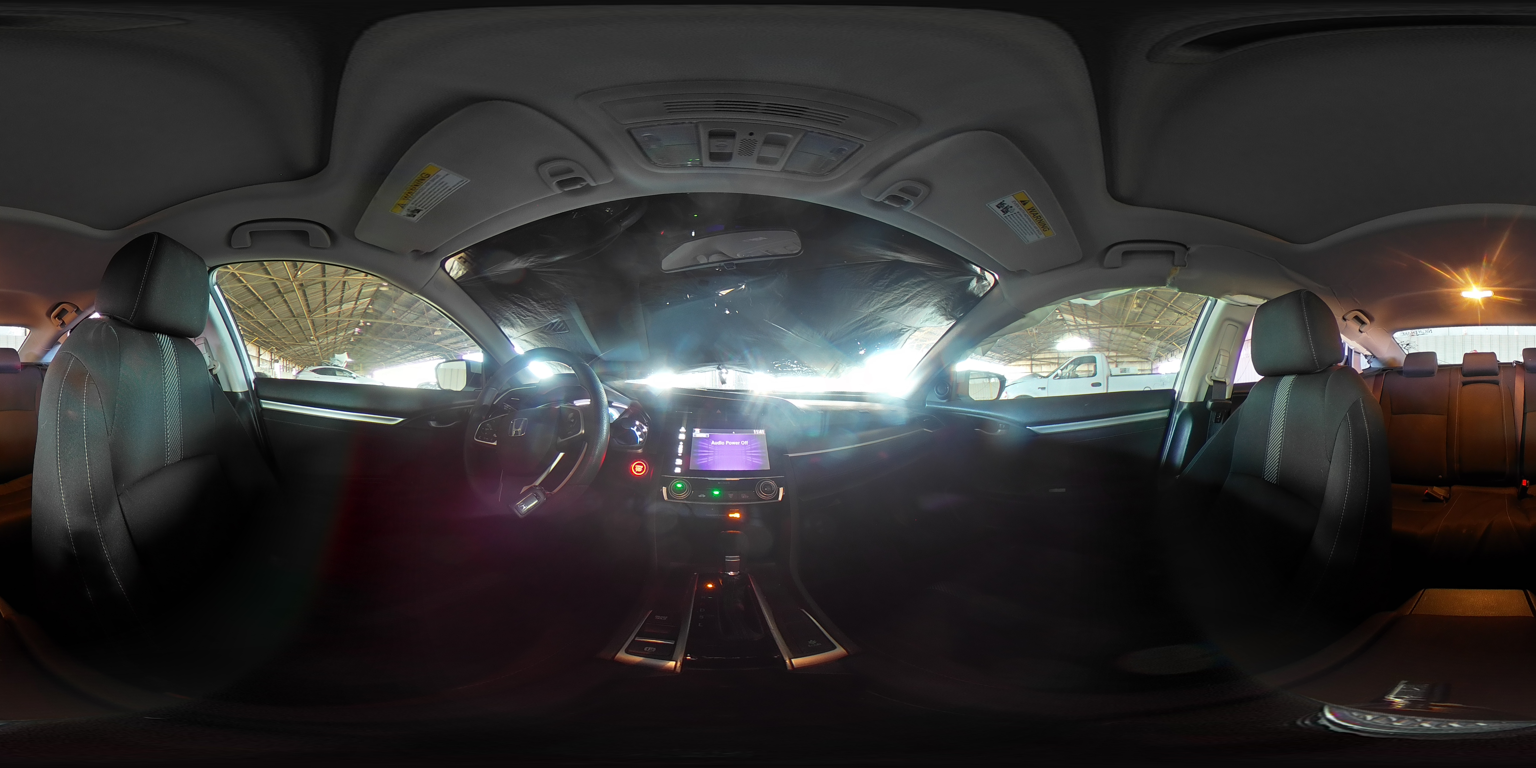 2017 Honda Civic VIN 19XFC2F7XHE214904 Copart auction photo, rear end / mechanical damage thumbnail 13