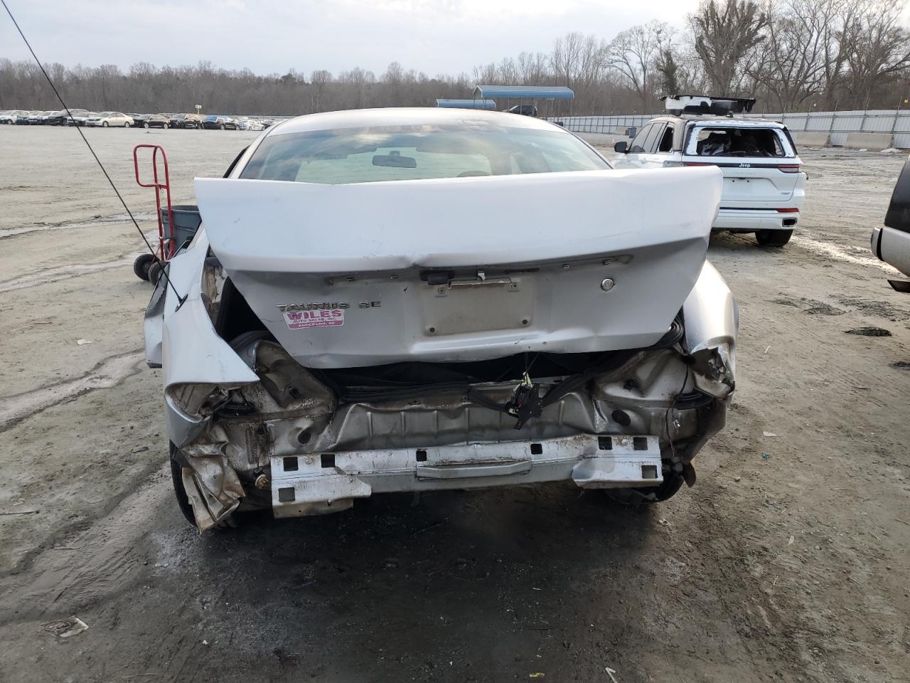 2005 Ford Taurus VIN 1FAHP53U35A184559 Copart auction photo, rear end damage thumbnail 6