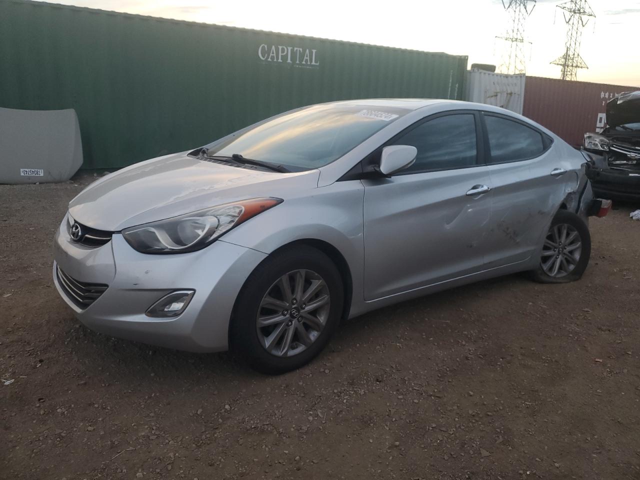 2011 Hyundai Elantra VIN 5NPDH4AE7BH014835