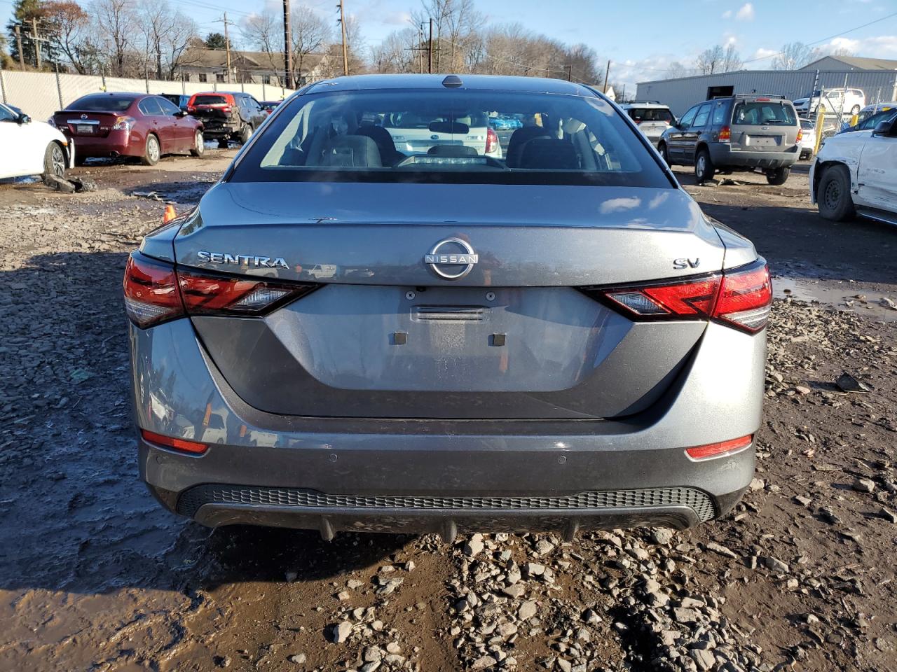 2024 Nissan Sentra VIN 3N1AB8CVXRY332571 Copart auction photo, front end / side damage thumbnail 6