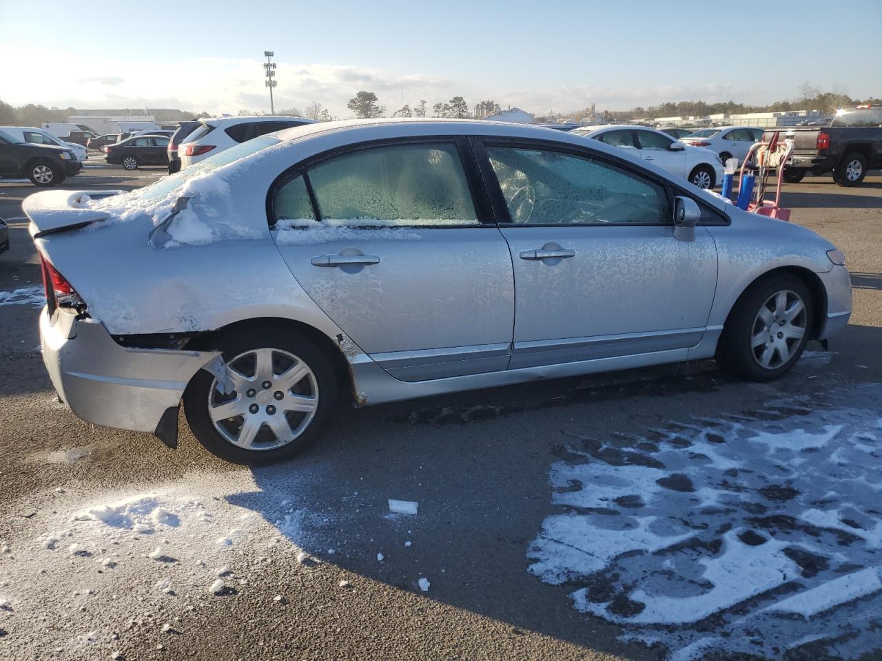 2006 Honda Civic VIN 2HGFA15596H518261 Copart auction photo, rear end / front end damage thumbnail 3