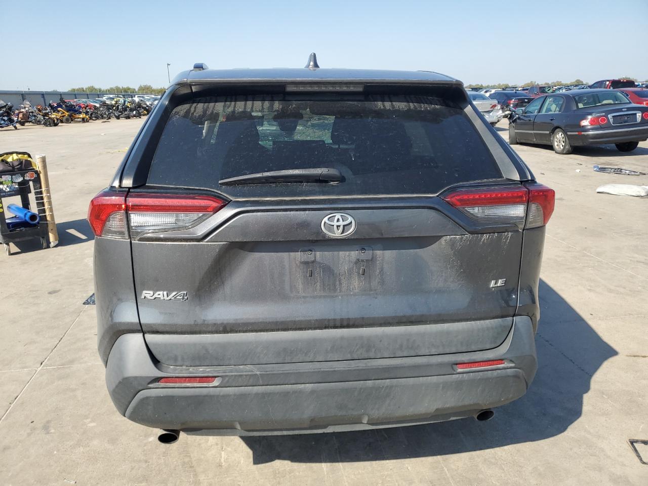 2020 Toyota RAV 4 VIN 2T3H1RFV5LC045864 Copart auction photo, side damage thumbnail 6