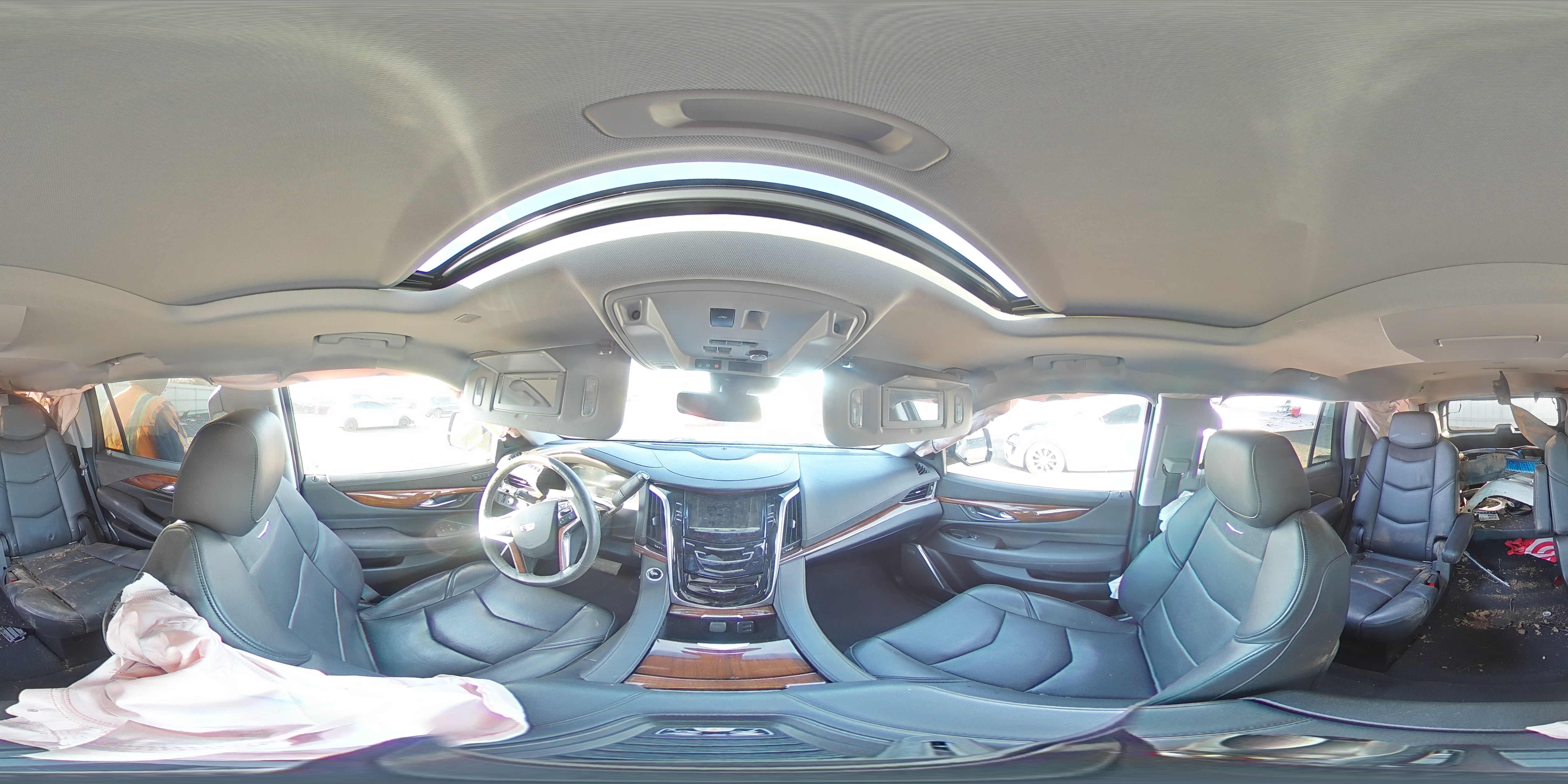 2020 Cadillac Escalade VIN 1GYS4BKJ1LR213306 Copart auction photo, rear end / front end damage thumbnail 13