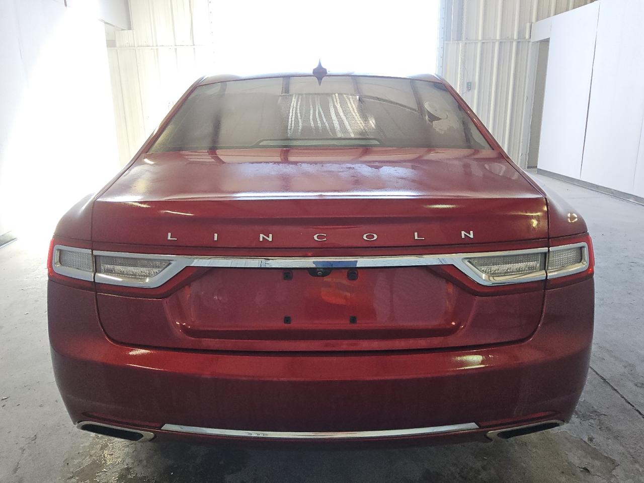 2018 Lincoln Continental VIN 1LN6L9PKXJ5603843 Copart auction photo, missing/altered vin / minor dent/scratches damage thumbnail 6