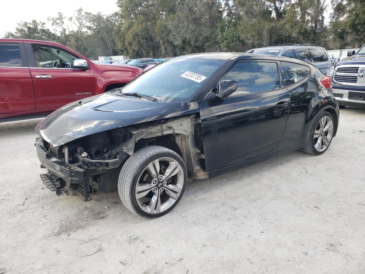 2012 Hyundai Veloster VIN KMHTC6AD2CU048200