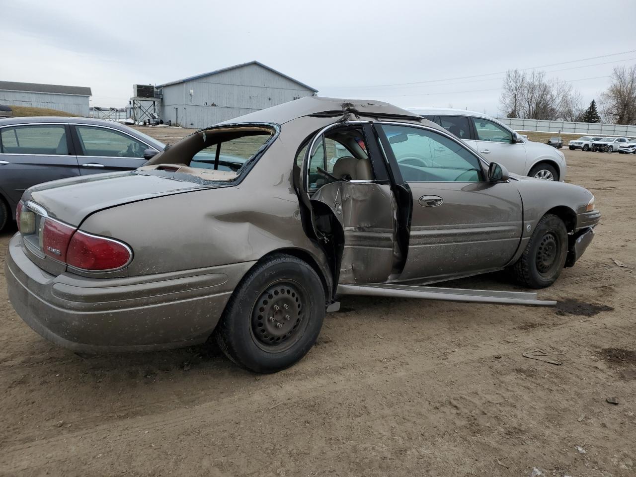 2003 Buick LeSabre VIN 1G4HP52K03U232925 Copart auction photo, side / frame damage damage thumbnail 3