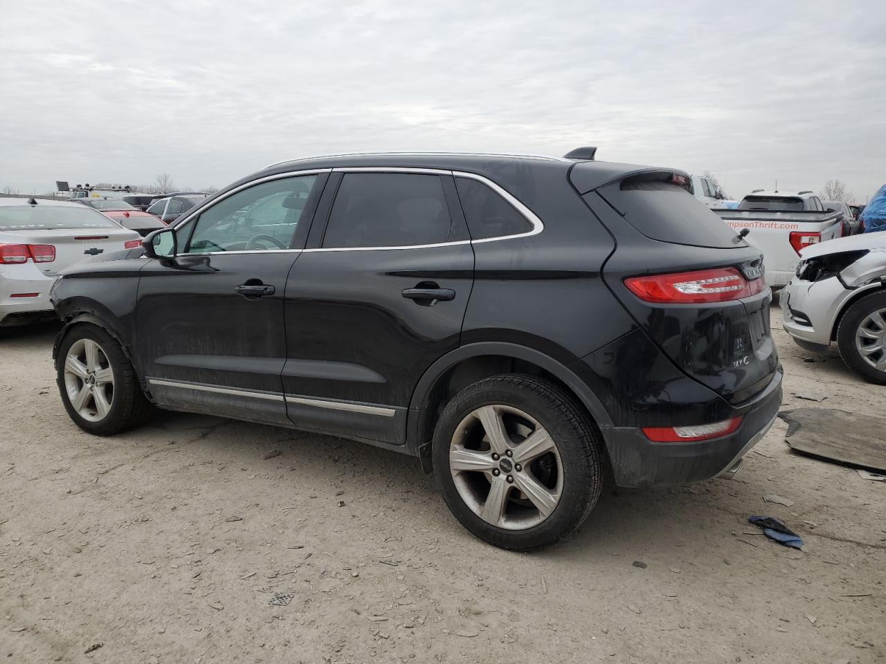 2018 Lincoln MKC VIN 5LMCJ1C93JUL18823 Copart auction photo, front end / undercarriage damage thumbnail 2