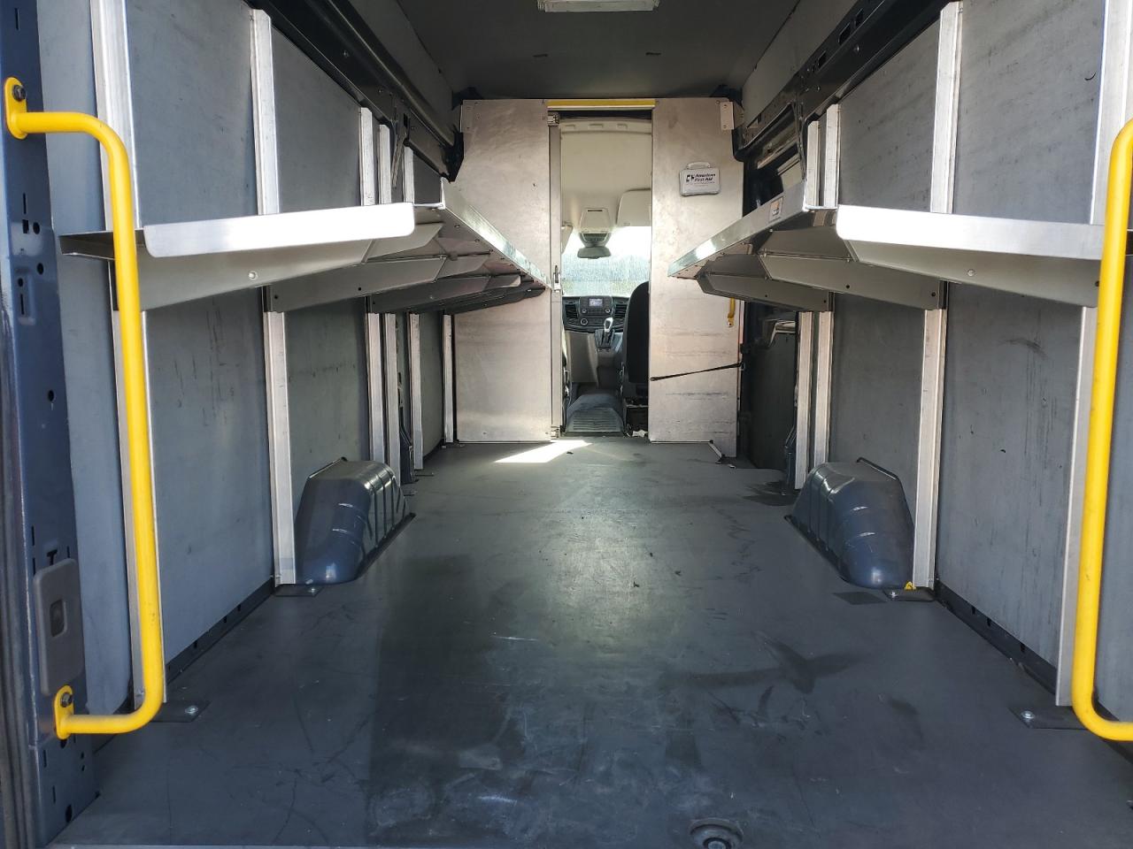 2021 Ford Transit VIN 1FTBR3X81MKA46507 Copart auction photo, all over damage thumbnail 10