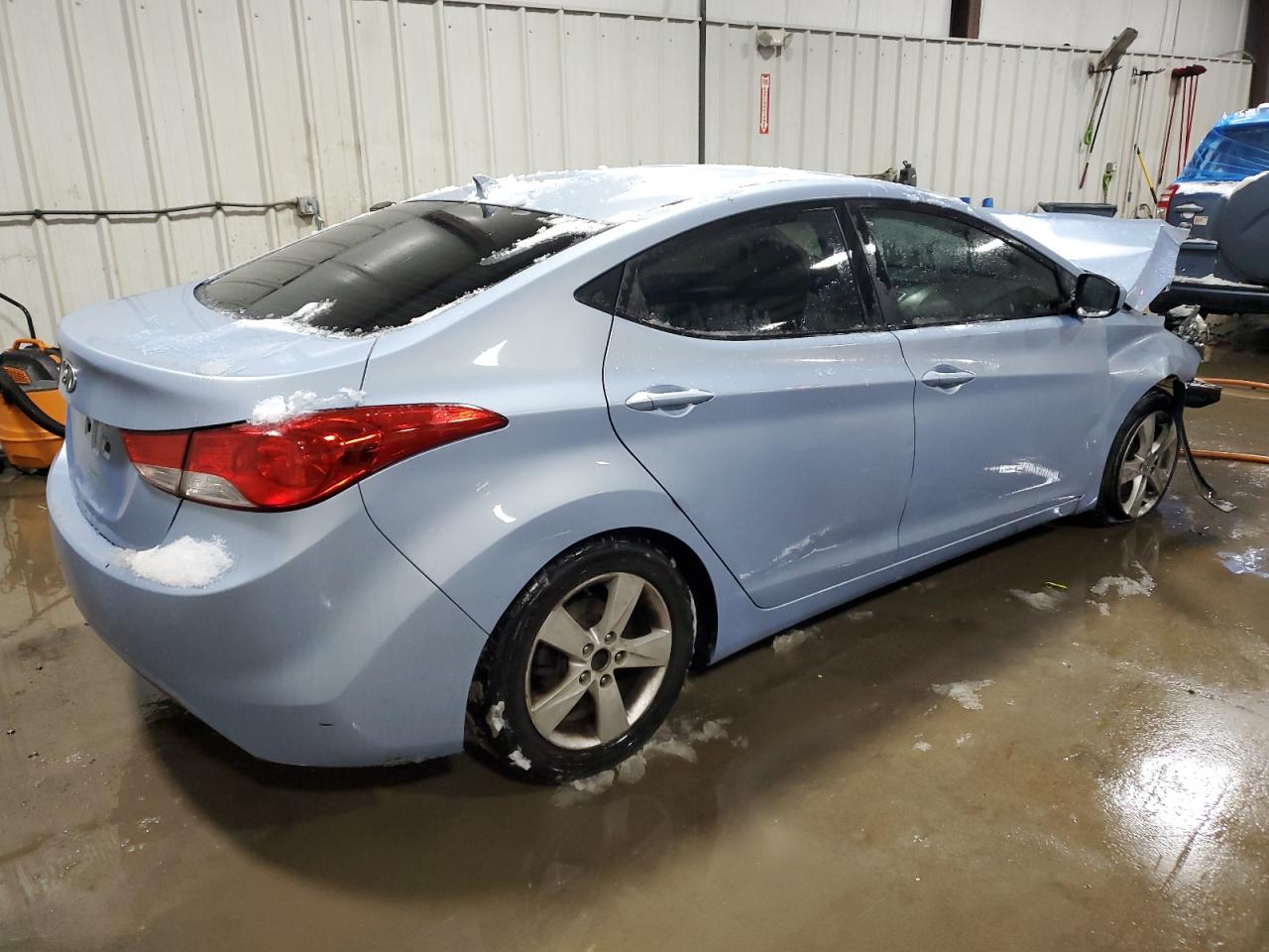 2012 Hyundai Elantra VIN KMHDH4AE3CU463948 Copart auction photo, front end damage thumbnail 3