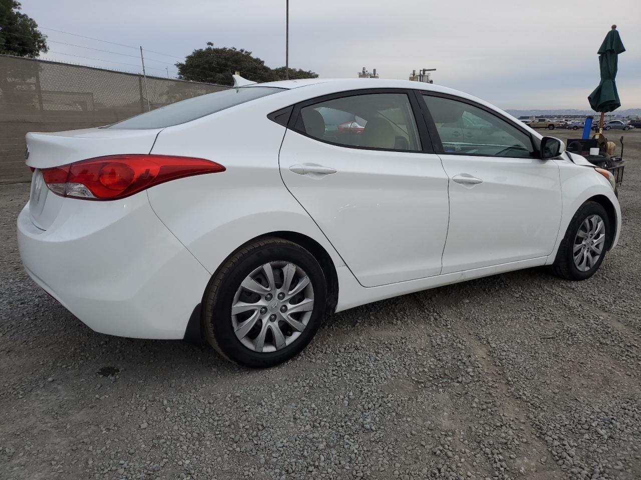 2012 Hyundai Elantra VIN 5NPDH4AE5CH111971 Copart auction photo, front end damage thumbnail 3
